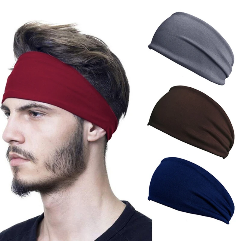 Diadema deportiva de ciclismo para hombre y mujer, banda para el sudor, bandas para el pelo de Yoga, accesorios para el cabello