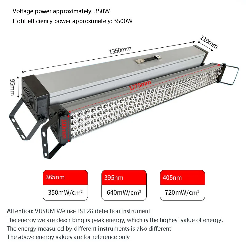 Hoogvermogen UV-ultraviolet uithardingslamp 365nm 395nm 405nm Lijm Hars Groene Olie Soldeer PCB-plaat Coating LCD-scherm Verf Vernis