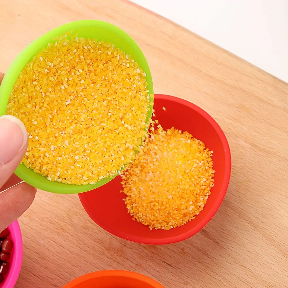 Measuring Silicone Mixing Kitchen Gadgets Facial Mask Bowl Sauce Cup Seasoning Bowl Food Storage