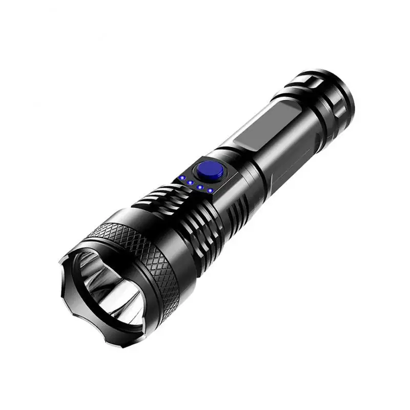 Ultra Powerful Flashlight 3000ma Usb Rechargeable Light Waterproof For Hunting Cycling Climbing Three Modes Lantern Portable