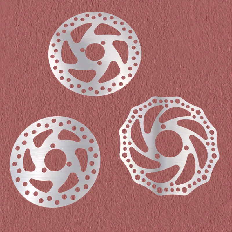 سكوتر كهربائي فرامل قرصية الدوار مع المسمار 3 ثقوب 120 مللي متر/140 مللي متر الدوارات سكوتر الملحقات #1