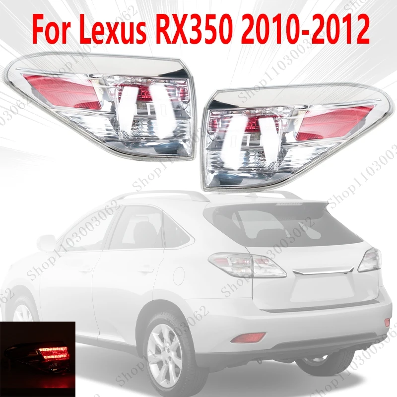 

Задние фонари для Lexus RX350 2010 2011 2012, внешнее освещение заднего бампера автомобиля, указатель поворота, парковочный сигнал, дневные ходовые огни