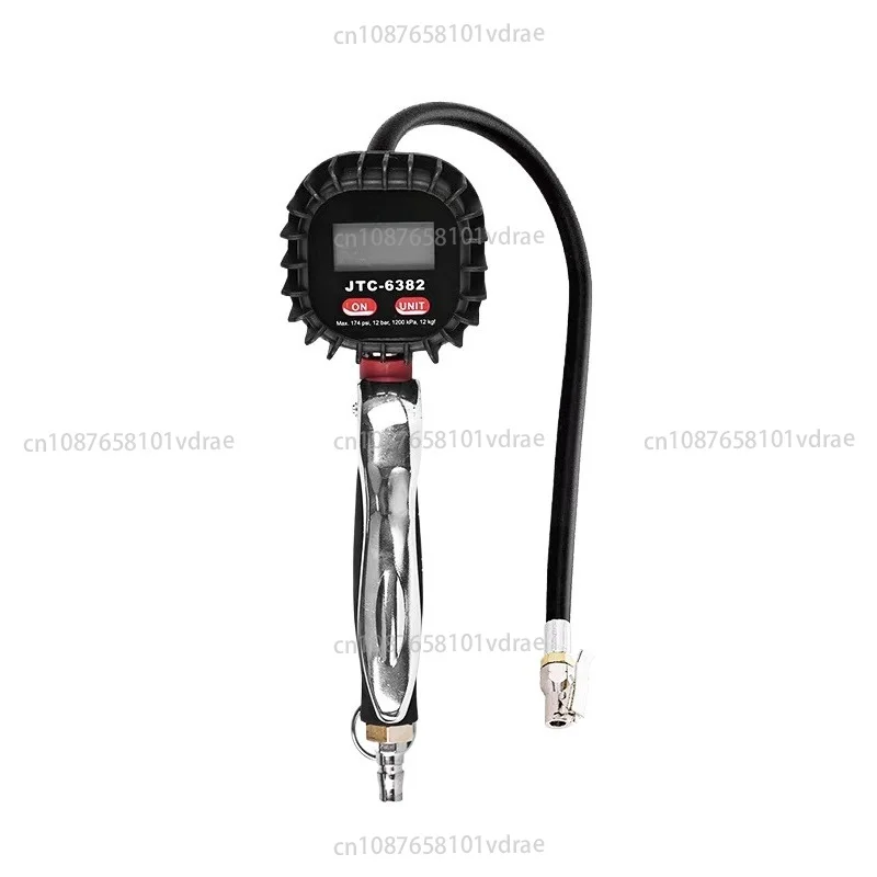 Automotive Repair Tools: Large Digital Three-in-One Air Pressure Gauge JTC6382