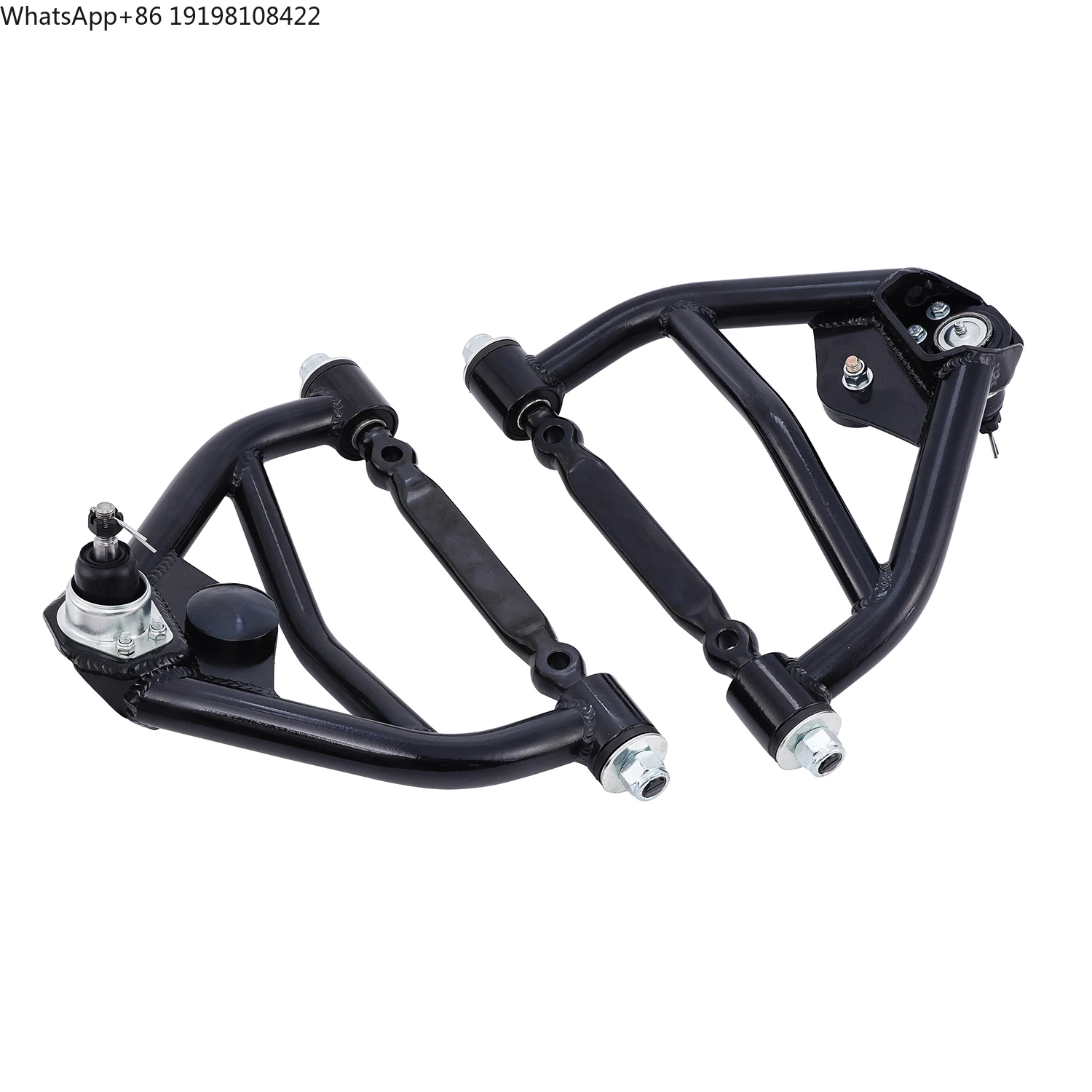Upper Tubular Control Arm Set Black for 1970-81 Chevy Camaro Chevelle Chevrolet 1970 Controls Arm
