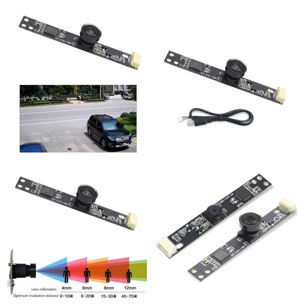 

652F High Clear 2Megapixel USB Camera Module Compatible for Window, Linux Systems Enhances Picture Claritys