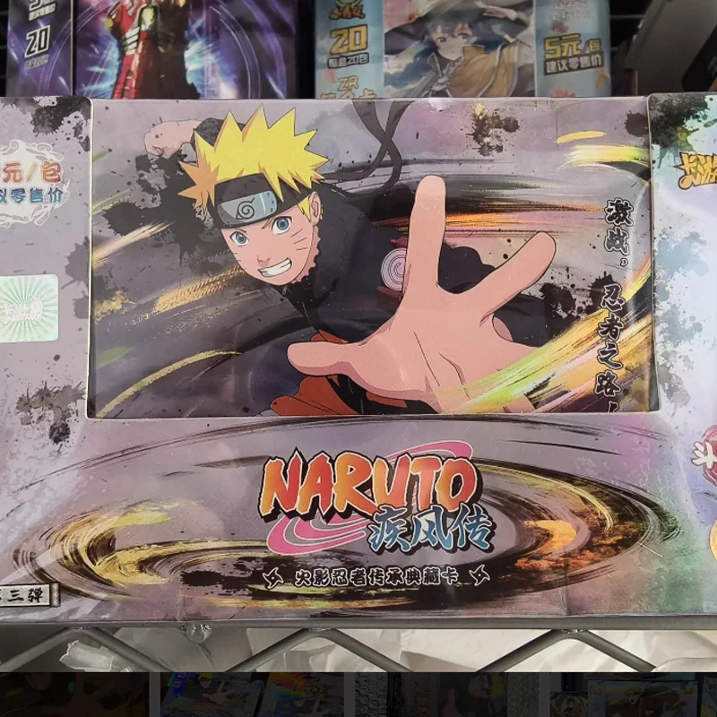 ناروتو لعبة ببطاقات ورقية المعركة الفصل Series3 ناروتو اوزوماكي التراث جمع تسعة ذيول ليجاسي بطاقات قسط أنيمي هدية للأطفال