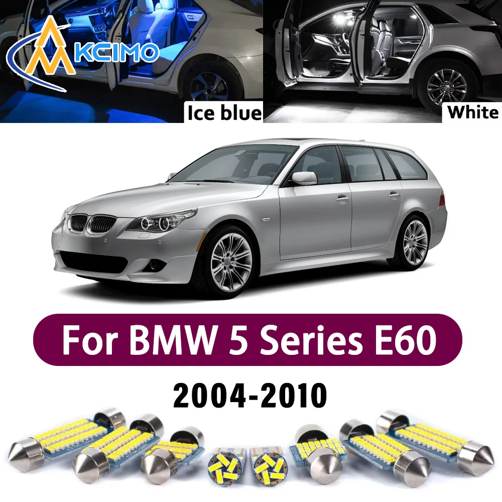 

High-Quality Light Bulb For BMW 5 Series E60 Sedan 2004-2010 LED Interior Dome Trunk Reading Mirror Error-Free Safer Lights