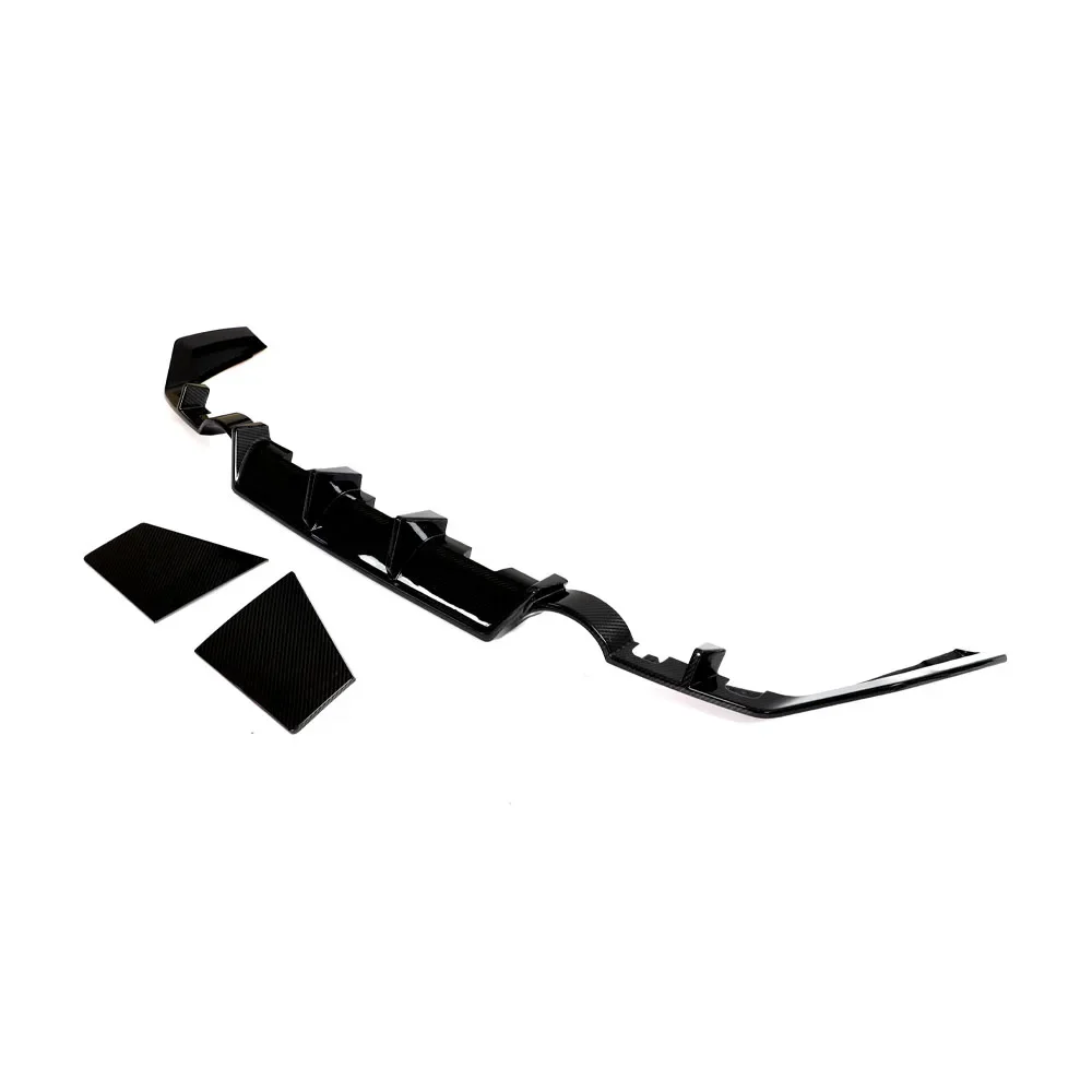 Pre-preg Dry Carbon Fiber Rear Bumper Diffuser For Nissan 400Z