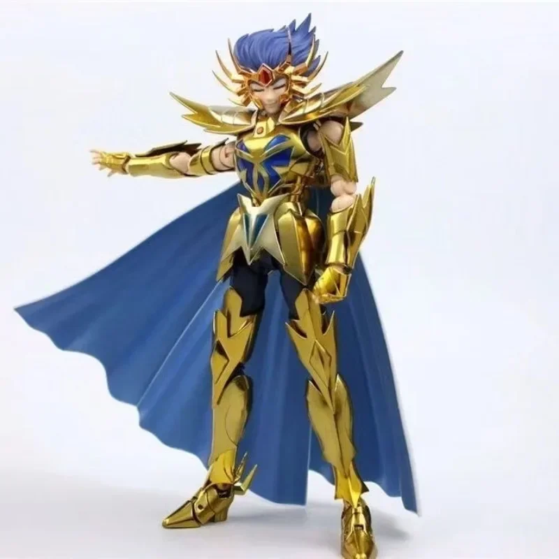 Nuevo Metal Club/MC modelo Saint Seiya Myth Cloth EX Cancer 24K oro Caballeros del Zodíaco Anime figuras de acción de juguete regalos en stock