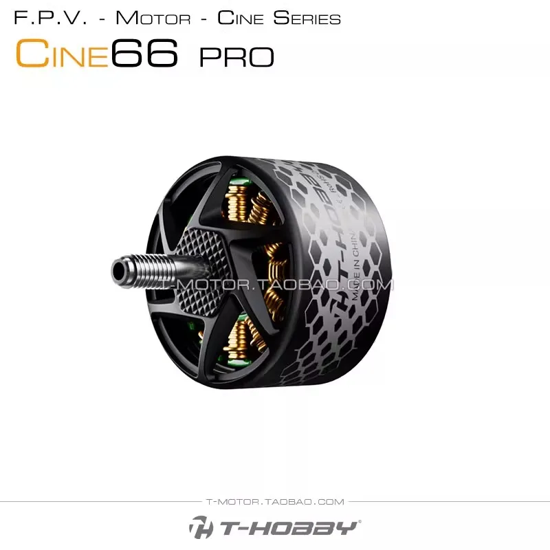 TMOTOR Cine 66 Pro KV1100 Brushless Motor 6S For X8 8-9Inch cinematic building Quadcopter / RC Model