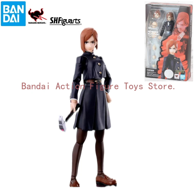 

In Stock Original SHF Bandai Jujutsu Kaisen Kugisaki Nobara Action Figure Animation Toy Gift Collector Anime Model Hobby Genuine