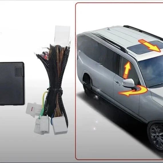 Automatic lock device, special window lifter for driving, suitable for 22-23 Toyota Landcooluzer LC300