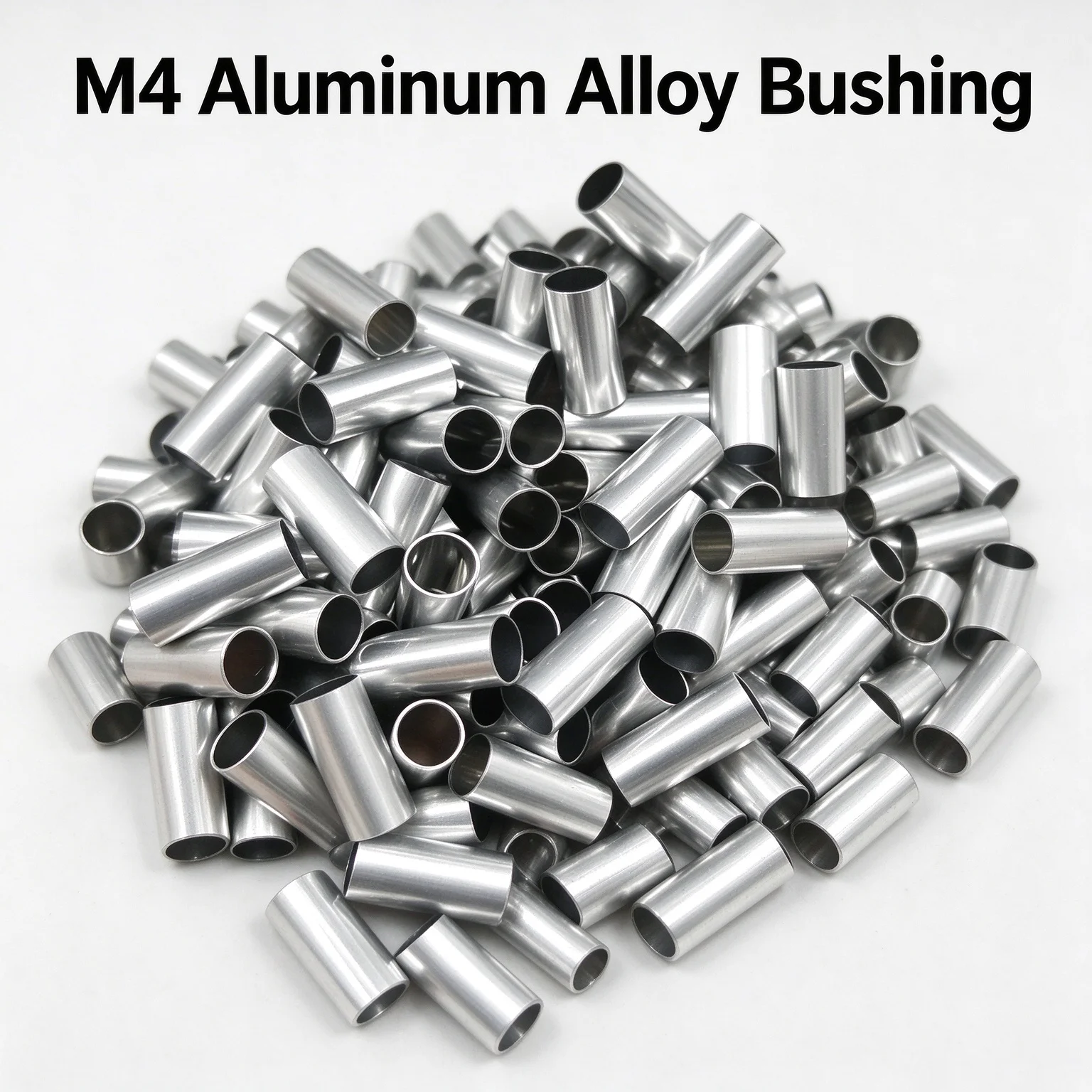 10pcs M4 Aluminum Alloy Bushing Washer Unthreaded Round Hollow Standoff Spacer Gasket Sleeve OD 6-17 Length 1-30