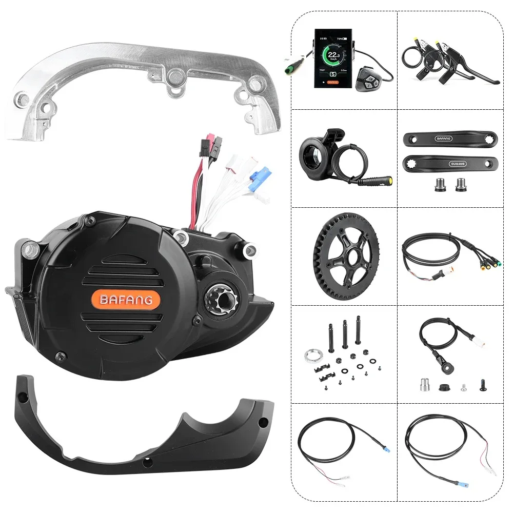

48V 52V 1000W Bafang M620 G510 CAN Mid Drive Motor eBike Conversion Kit with DPC18 Display
