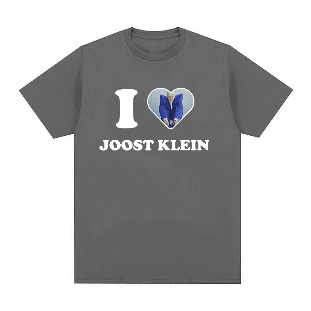 I Love Joost Klein Joost Klein Europapa T Shirt Eurovisions Song 2024 Netherlands T-shirt Men's Women Fashion Hip Hop T-shirts