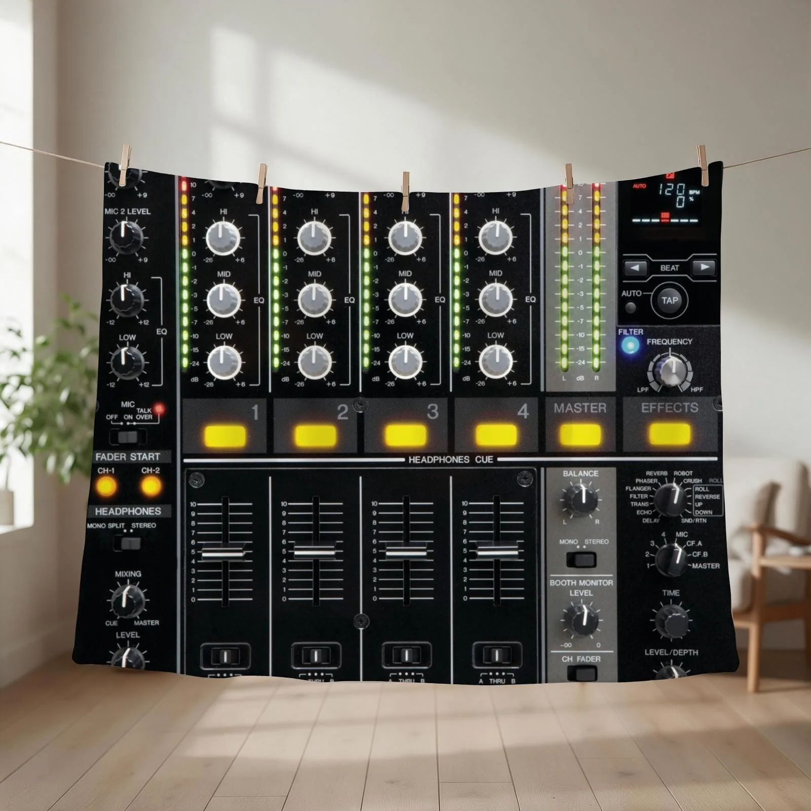 DJ MIXER Throw Blanket