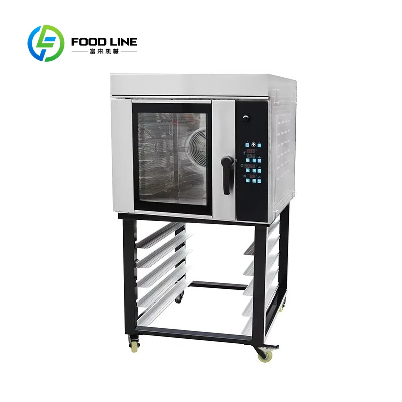 

Customized size Automatic Stainless Steel 5 Tray Hot Air Convection Oven Electric/Bakery