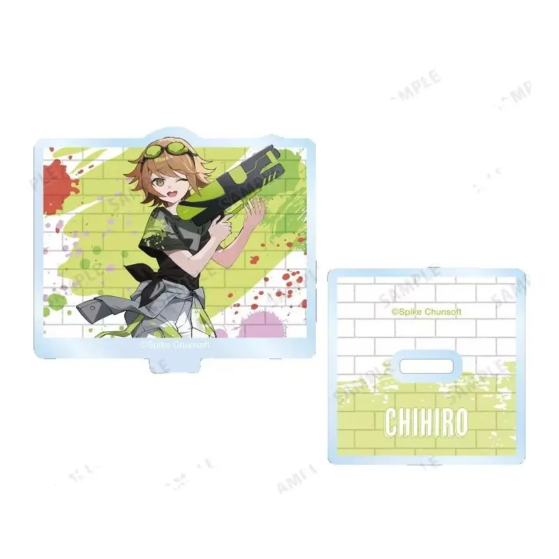 Danganronpa V3: Killing Harmony Kaito Momota Hajime Hinata Rectangle Acrylic Stand Model Plate Keychains Desk Decor