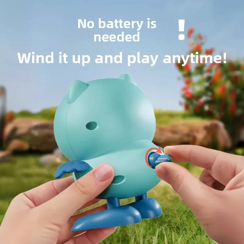 Заводные игрушки Jumping Owl, маленькие животные, которые можно бежать и перемещать, детские игрушки для малышей