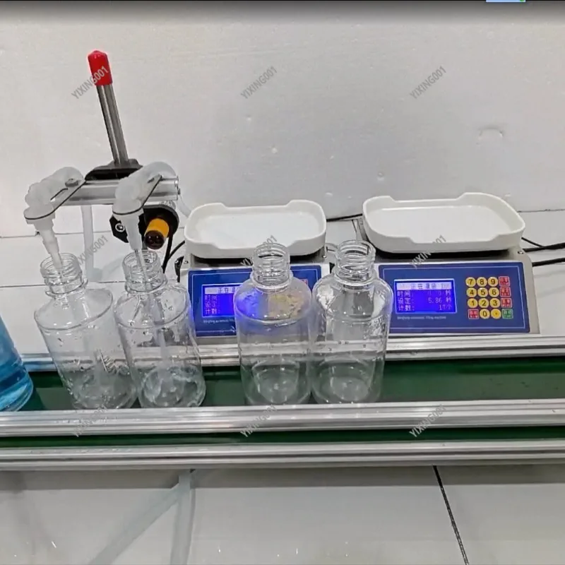 Automatic Small Bottle Liquid Filling Machine - Compact Assembly Line Filler for Small-Scale Production