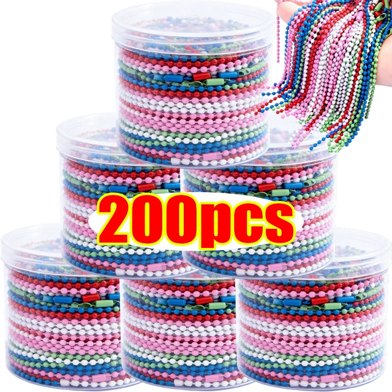 200-pecas-de-correntes-de-contas-metalicas-coloridas-acessorios-para-fabricacao-de-colares-e-joias-diy-conectores-e-fechos-lagosta-para-artesanato