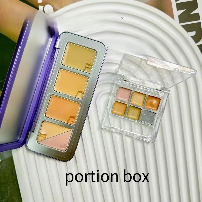 Empty Eye Shadow Box Eye Makeup Storage Box Square Diy Empty Eyeshadow Dish For Girls