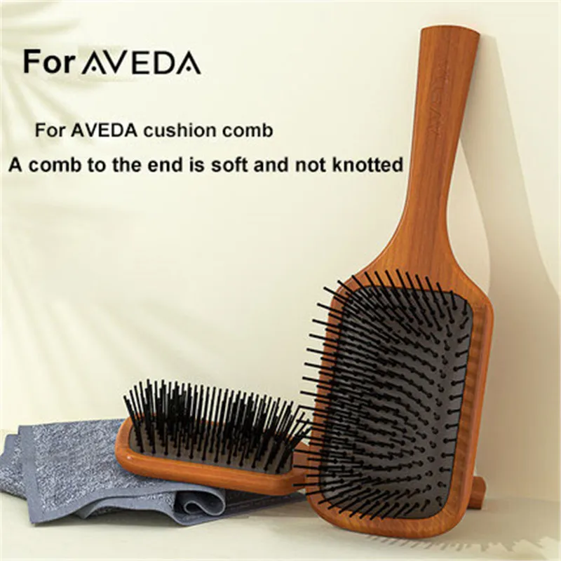 Per il pettine da massaggio portatile con cuscino d\'aria Aveda e Set di spazzole per capelli districante antistatico per parti regalo per lo Styling