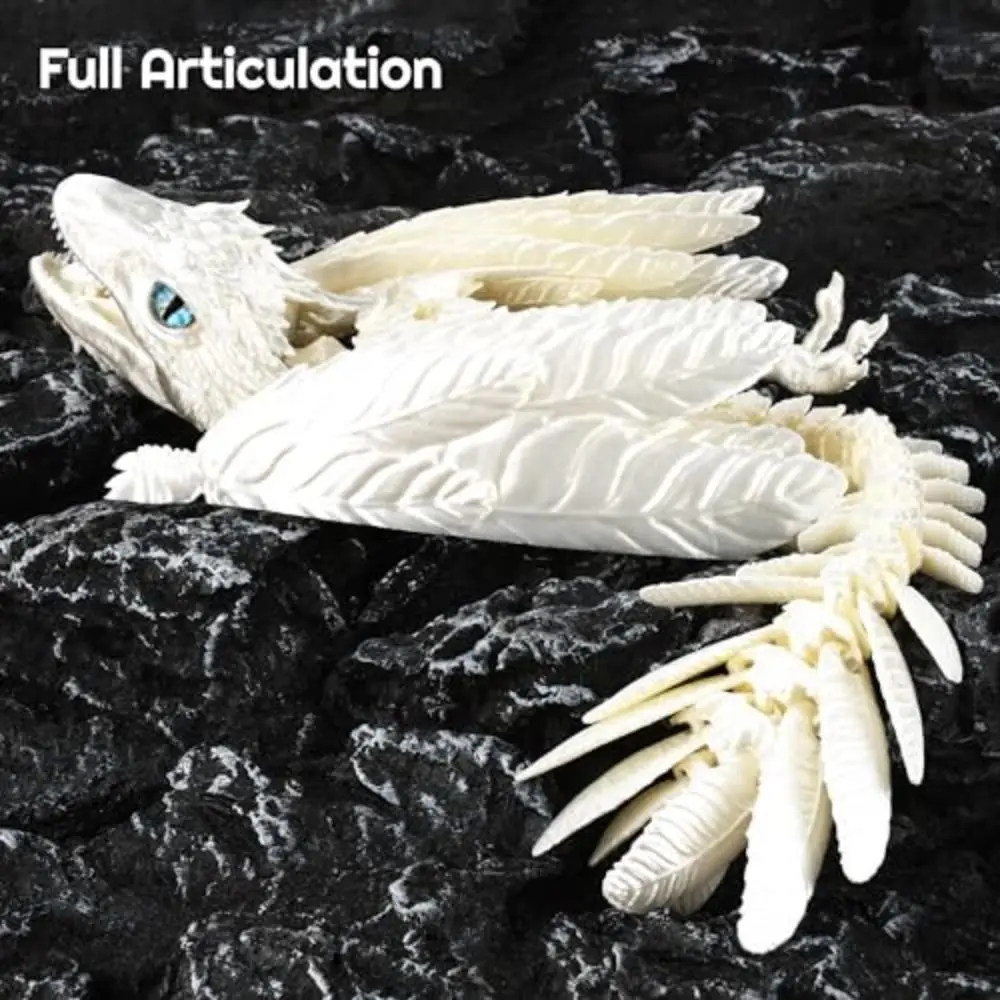 3D Printed 3D Printed Dragon Joint Home Office Ornament Creative Toy Dinosaur Creative Toy Flying Dragon