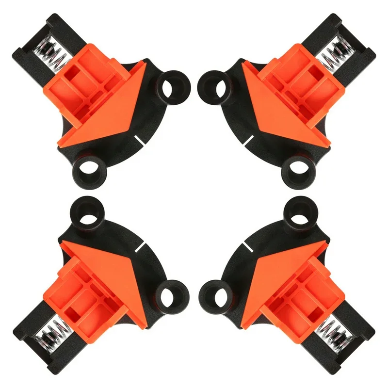 60 90 120 Degree Woodworking Clamp Right Angle Fixing Clips Picture Frame Corner Clamp Woodworking DIY Hand Tool Fixture Tool