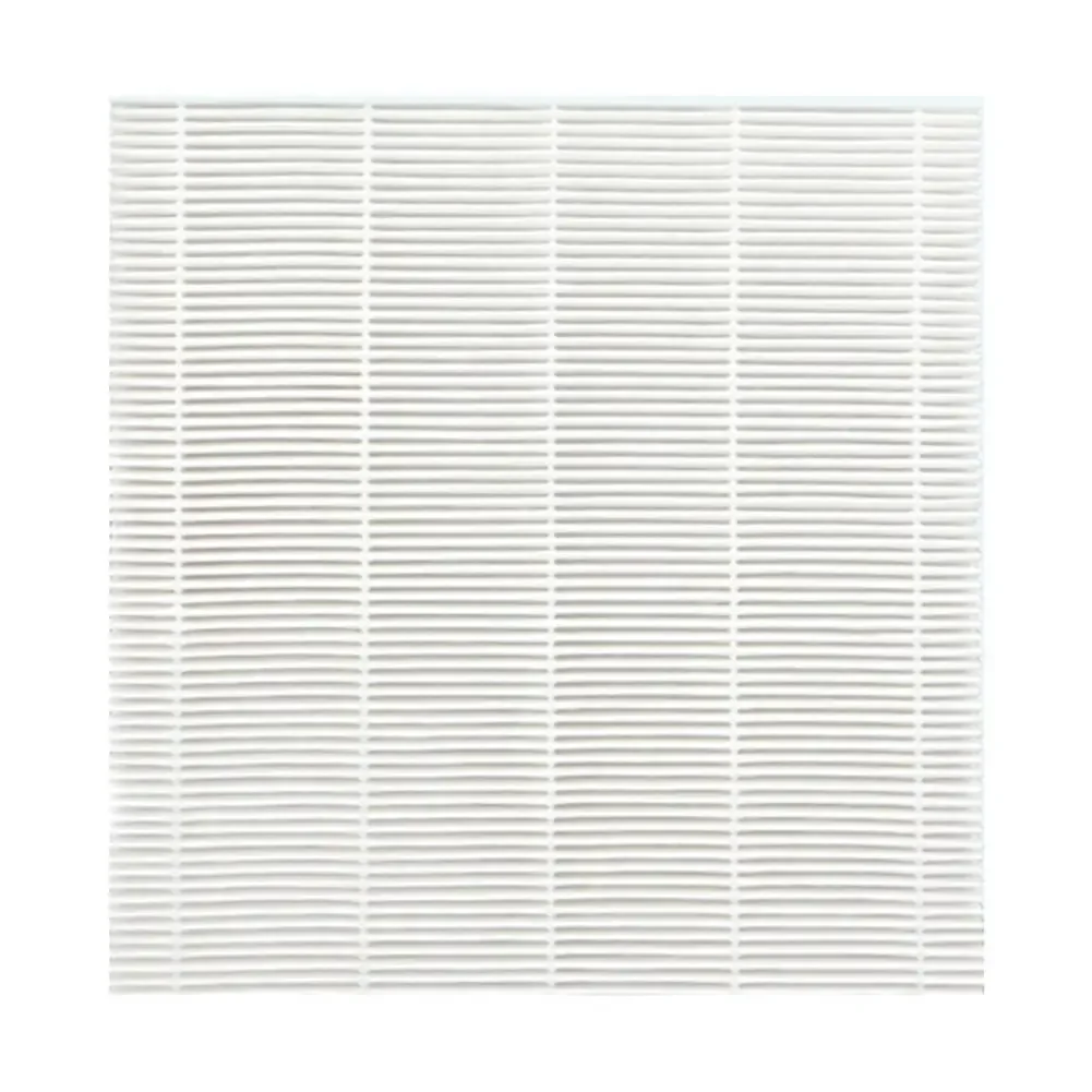 Unbordered HEPA Filter Material for Creating Air Purification Devices That Target Fine Particulate Matter and Haze