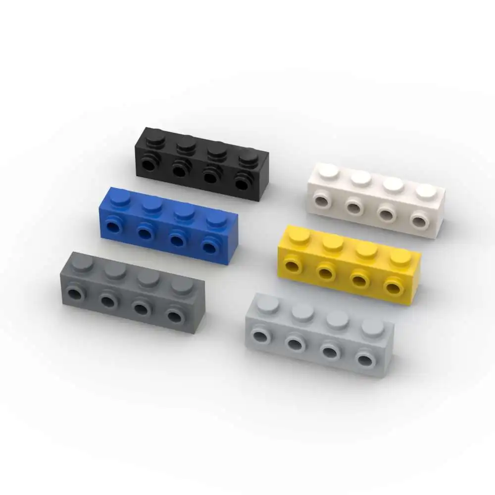 

MOC 10PCS Puzzle Particle 30414 Modified 1x4 With Stud On Side Building Blocks Kit Bricks Toy Birthday Gift Dropshipping