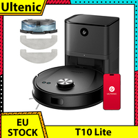 Ultenic T10 Lite Robot Vacuum Cleaner with LiDAR Navigation, 4500Pa Suction, Self-empty, Matrix Clean, 2L Dustbin, APP Control