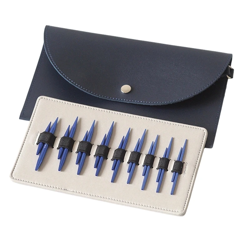 5+8 Sleeve Needle Aluminum Oxide Removable Circular Needle Set Interchangeable Circular Needle Knitting Tool