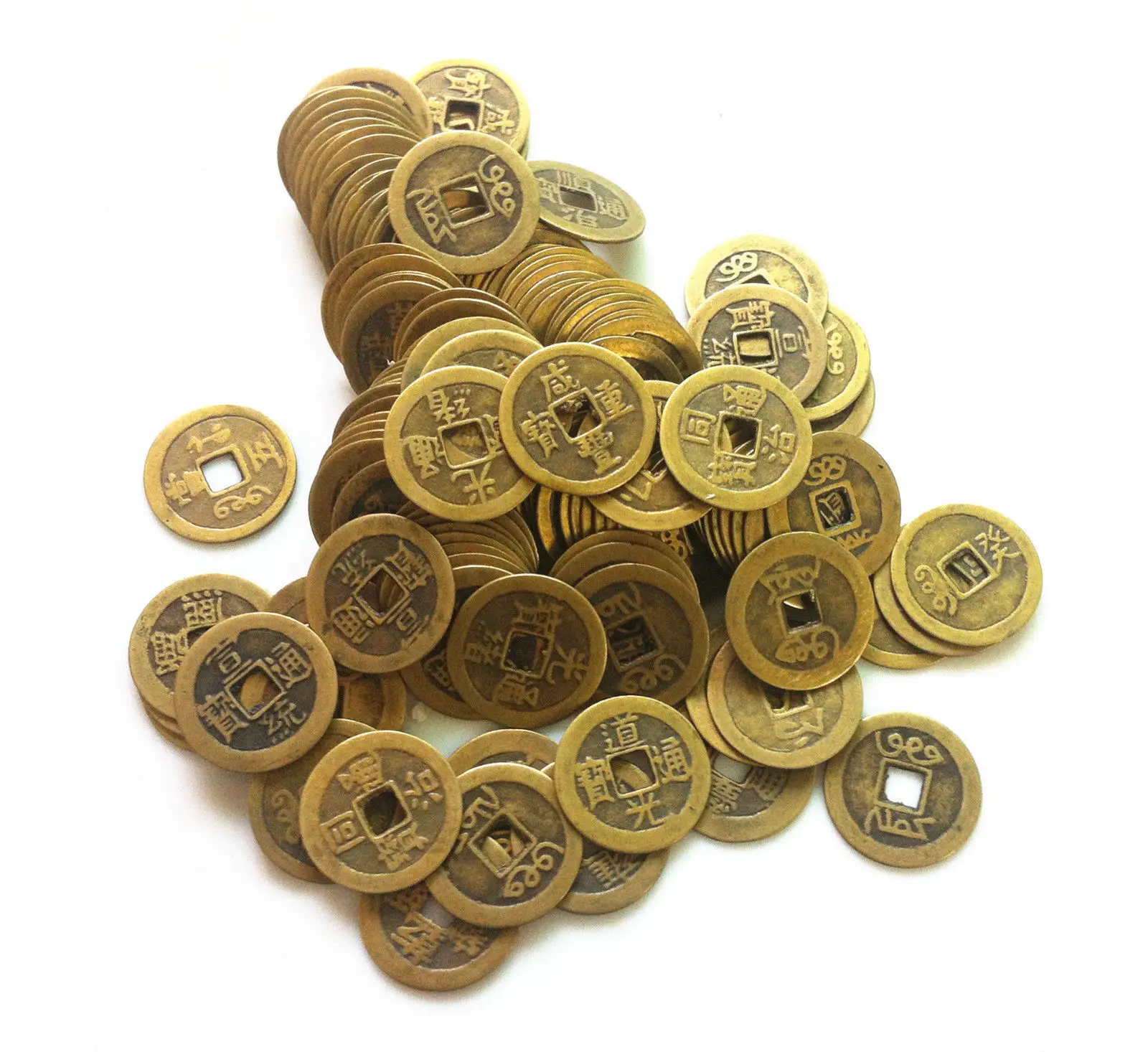 Collect 20pcs Chinese Bronze Decor Coin China Old Dynasty Antique craft