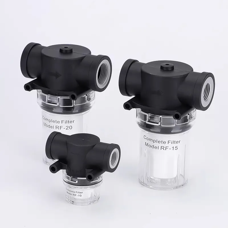 Vacuum Filter RF15/20 Vacuum Pump Filter Large Flow Negative Pressure Vacuum Air Source Filter RF-15/2