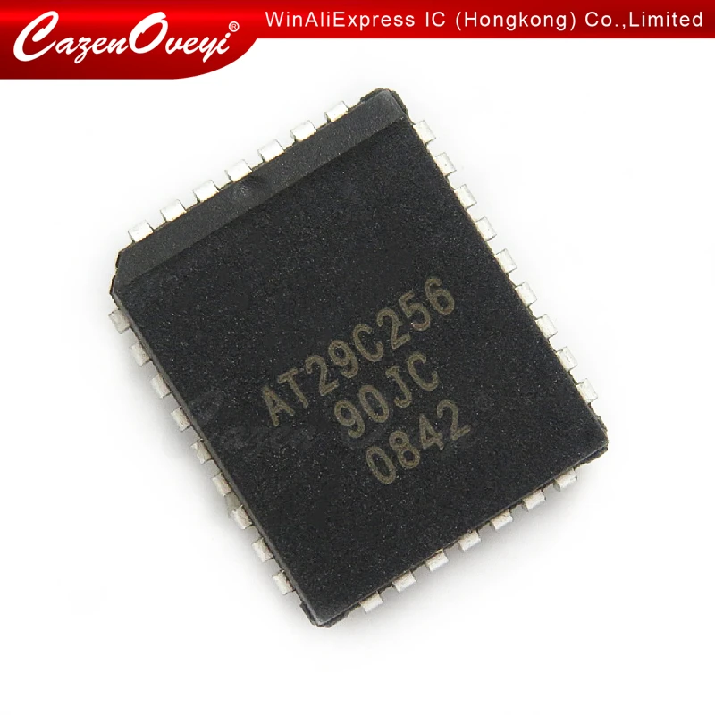 

10pcs/lot AT29C256-90JC AT29C256 PLCC-32 IC FLASH 256KBIT 90NS In Stock