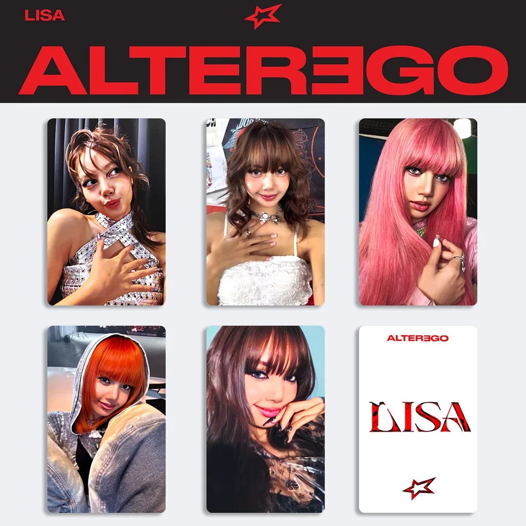 Альбом Kpop Idol LISA Фотокарточки ALTEREGO