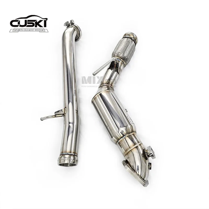 High quality Stainless Steel exhaust downpipe Suitable for Jeep Wrangler Rubicon JL 2.0T Automotive Exhaust Modification Exhaust