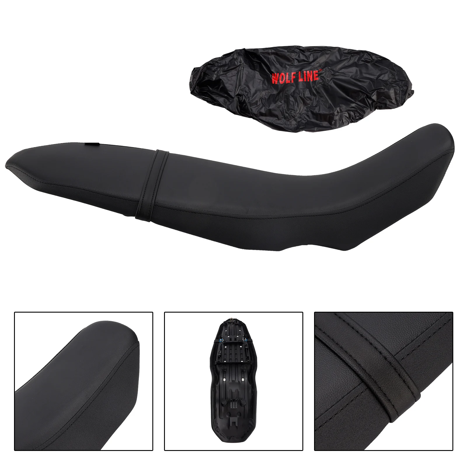 Artudatech Front Raider Seat Driver Cushion Pu Fit for Yamaha Tenere 700 T700S 2025 Red
