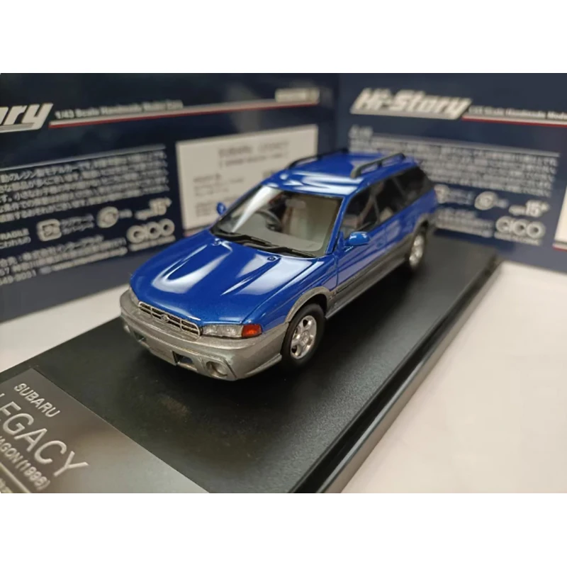 Hi Story resina 1/43 Subaru Legacy Lancaster 6 2001/Grand Wagon BG5/B4 RSK Estate coche modelo clásicos recuerdo regalo pantalla estática