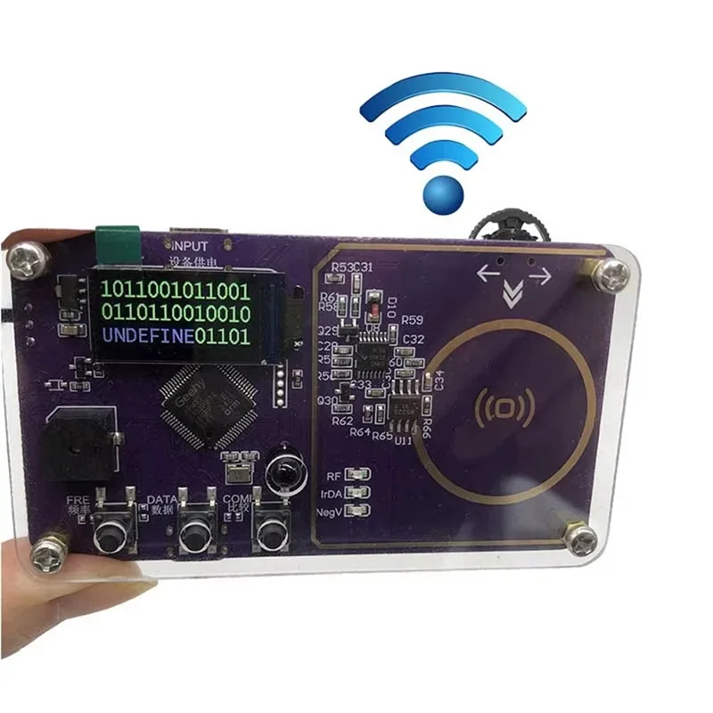 【BRILLIANT 】Car Key Detection Tester Frequency Detector, 0-999Mhz, Radio Frequency Remote Control Tool Adjustable Output Voltage