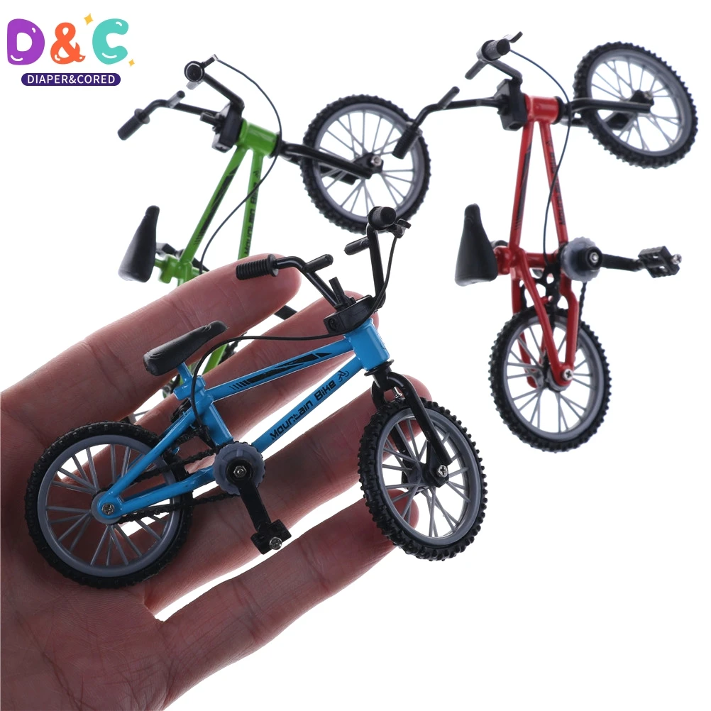 

1Pc Mini Finger Bicycle Toys Alloy Miniature MTB Bike Model DIY Creative Simulation Mountain Cycling Kids Educational Gifts