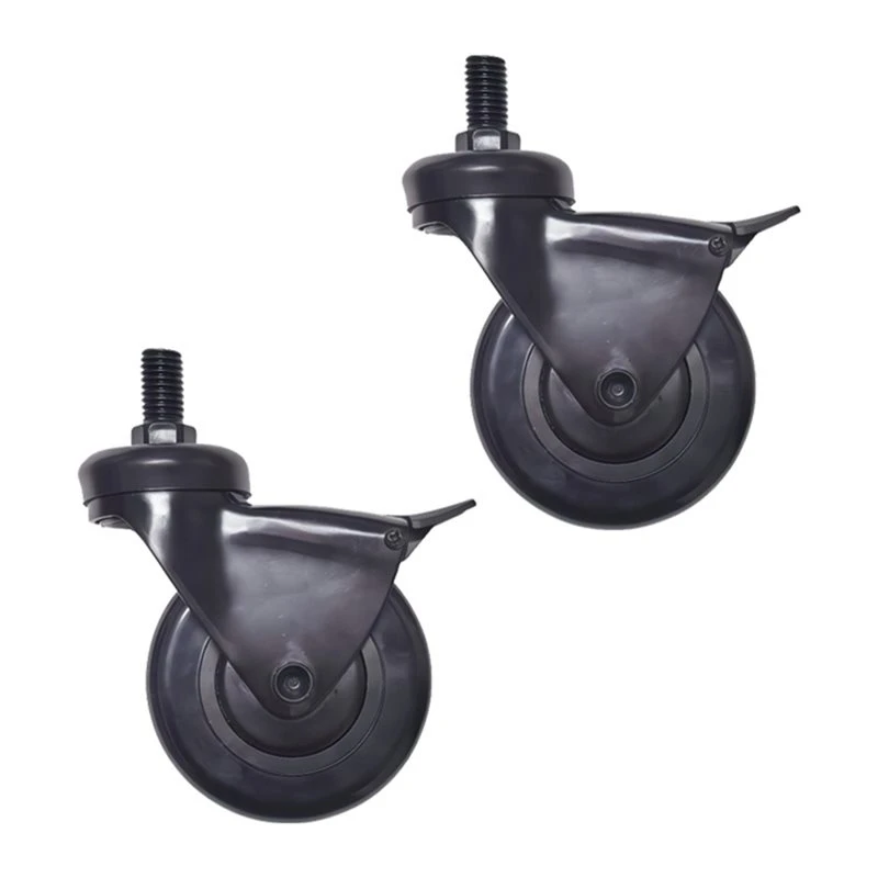 For Pit Boss-3" For Pit Boss Pro Series 1100, Austin XL- Grill Locking Caster Wheels(2Pcs), 74064 Grill Stem Caster Parts-[qahk