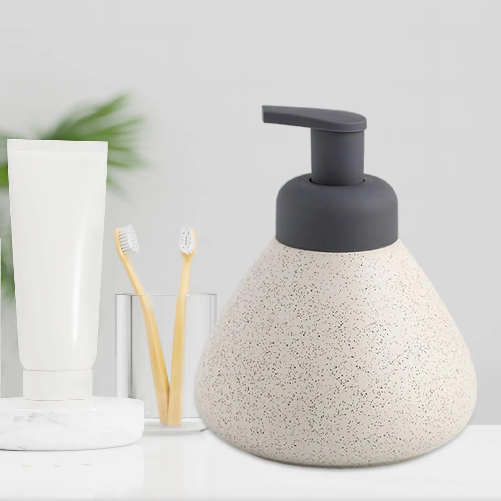 Refillable Soap Dispenser Ceramic for Bathroom Dishwashing Soap Hand Soap