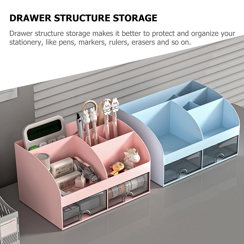 

Drawer Type Storage Box Desk ganizer Home Office Supplies Container Jewelry Glasses Cosmetics Small Sundries Holder
