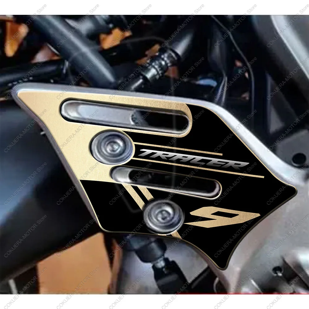 Accesorios para motocicleta, almohadilla de depósito, Kit de pegatinas de protección de resina epoxi de Gel 3D para Yamaha Tracer 9 Tracer 9GT 2021 2022 2023