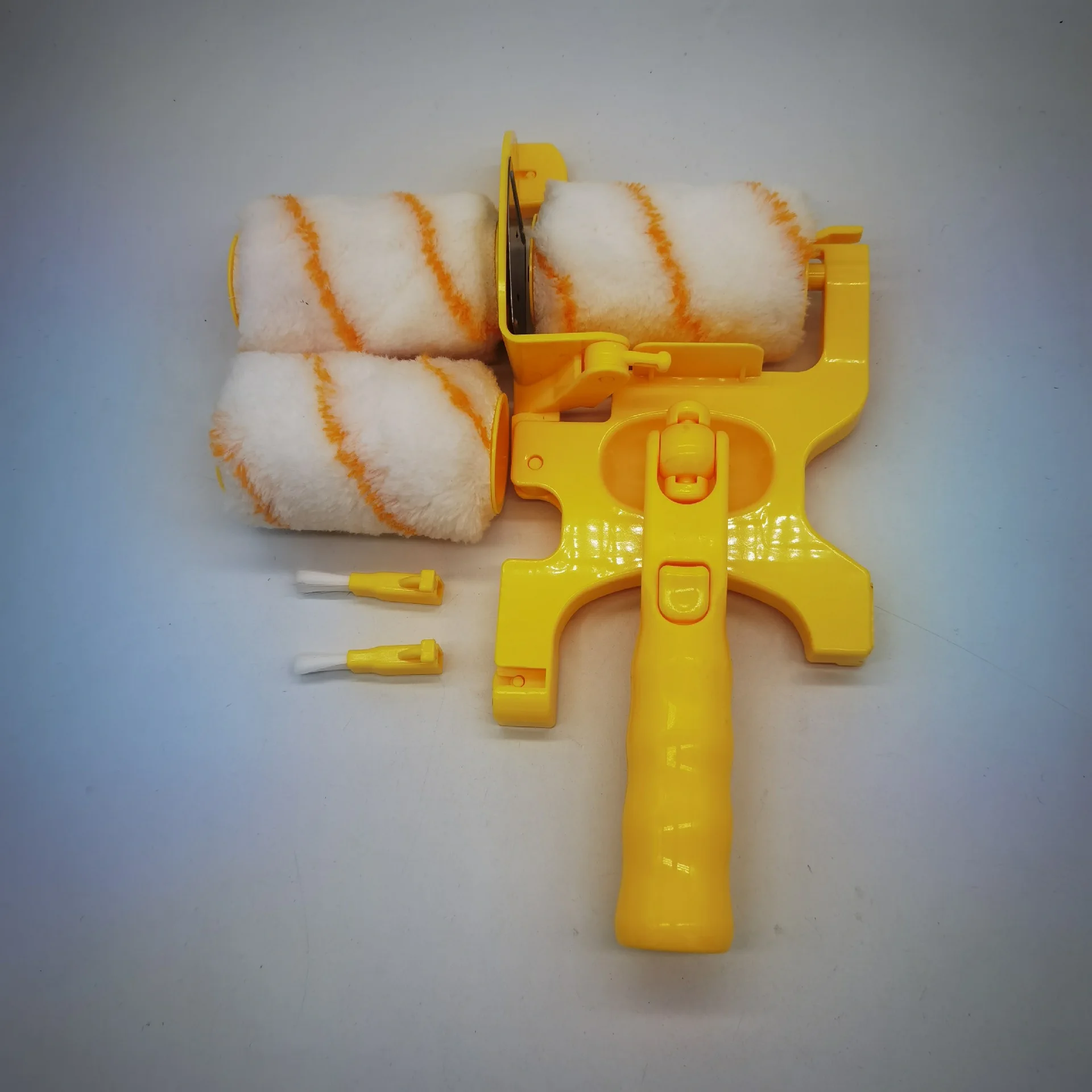 

1 set 1 Set Paint Edger Roller Brush Portable Handheld For Walls Ceilings Baseboards Technology Edge Painting Tool