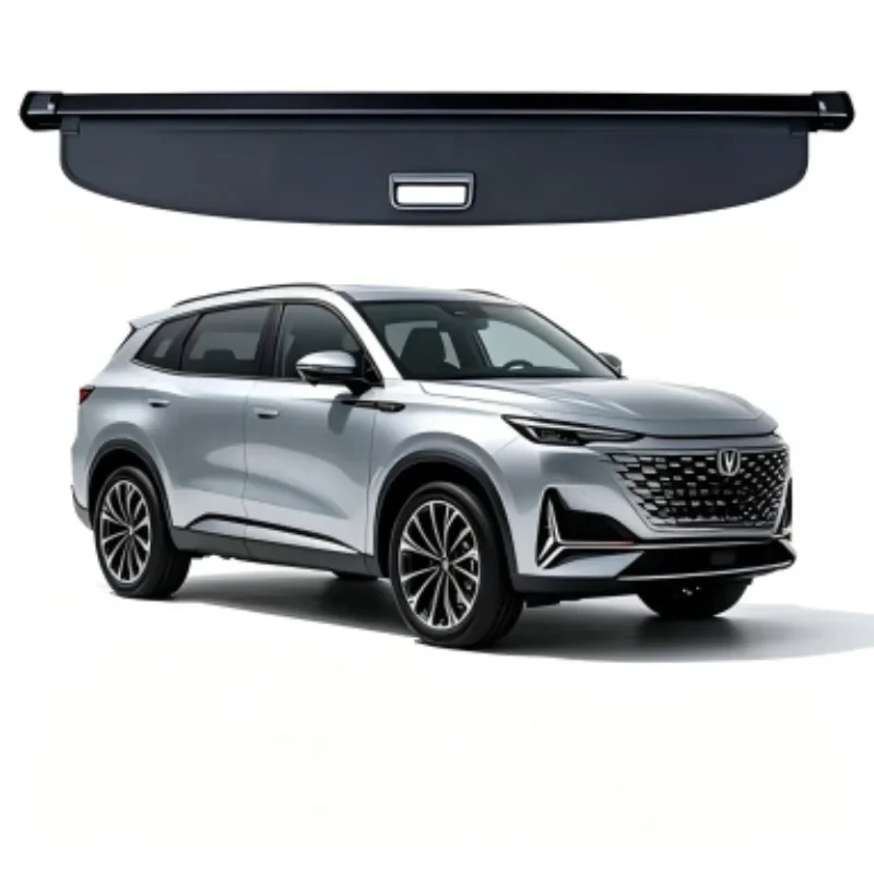 Cargo Cover Trunk Privacy Shade Rear Security Partition Board Anti-Theft Shield Retractable Organizer for Changan UNI-K
