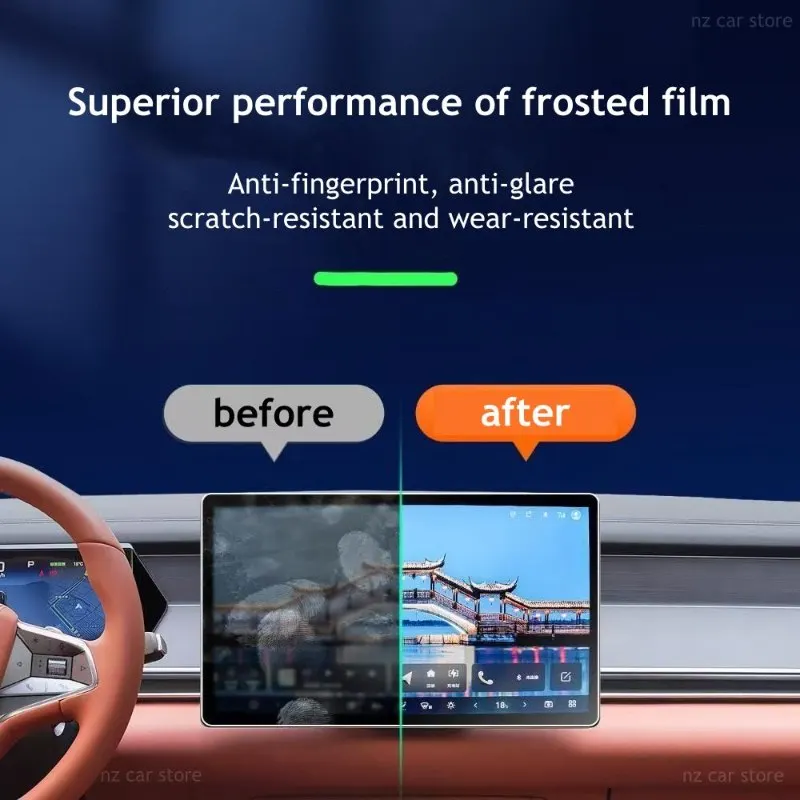 For BYD ATTO 8 SEALION 8 2025 2026 TANG L DMI DMP Tempered Screen Protector Film GPS Navigation Dashboard Accessories