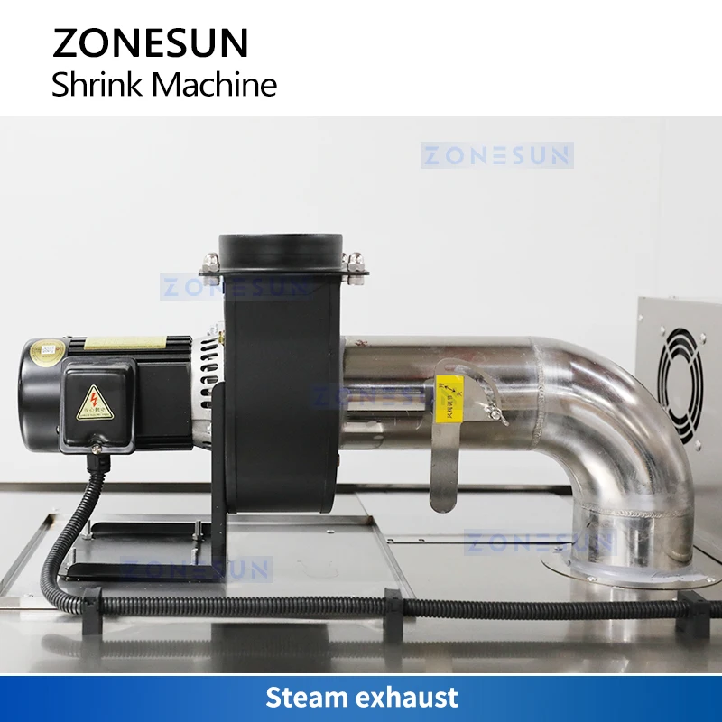 Zonesun-máquina de túnel retráctil de vapor, ZS-ZQ15, mangas retráctiles